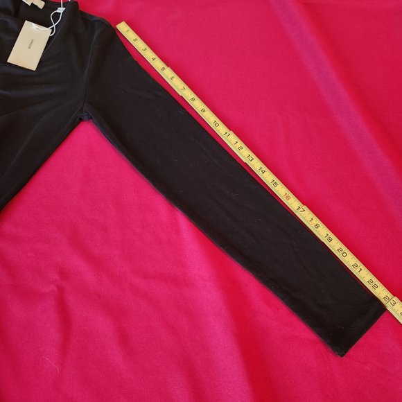 VINCE Gathered Midi Sheath Dress, SMALL - Picture 13 of 13